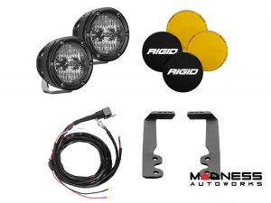 Toyota Tundra A-Pillar LED Light Mount Kit - Rigid Industries - 360-Series - 4in
